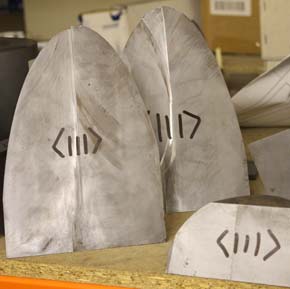 Silicon crystal planes